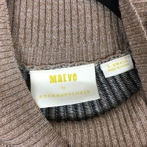 Anthropologie Maeve Prismatic Fair Isle 